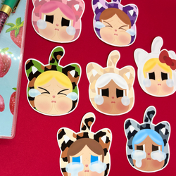 Furry Cry Baby | Sticker Die Cut(s) (ONLINE ORDER ONLY)