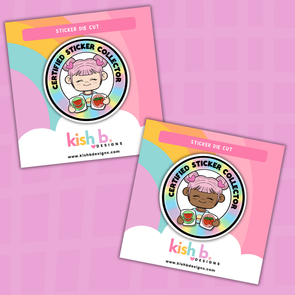 Certified Sticker Collector | Sticker Die Cut (ONLINE ORDER ONLY)