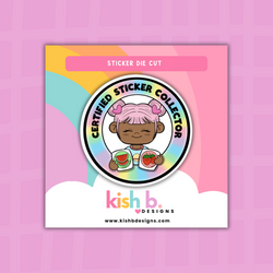 Certified Sticker Collector | Sticker Die Cut (ONLINE ORDER ONLY)