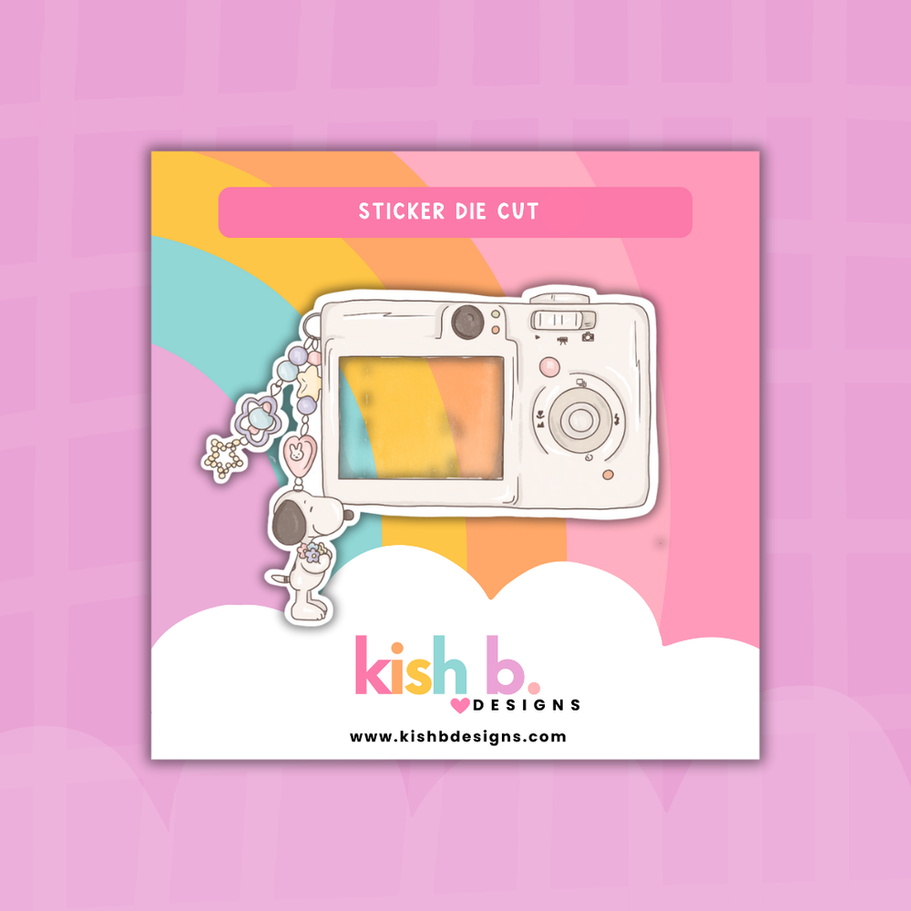I'm Just A Girl | Peek-a-Boo| Sticker Die Cut(s) (ONLINE ORDER ONLY)