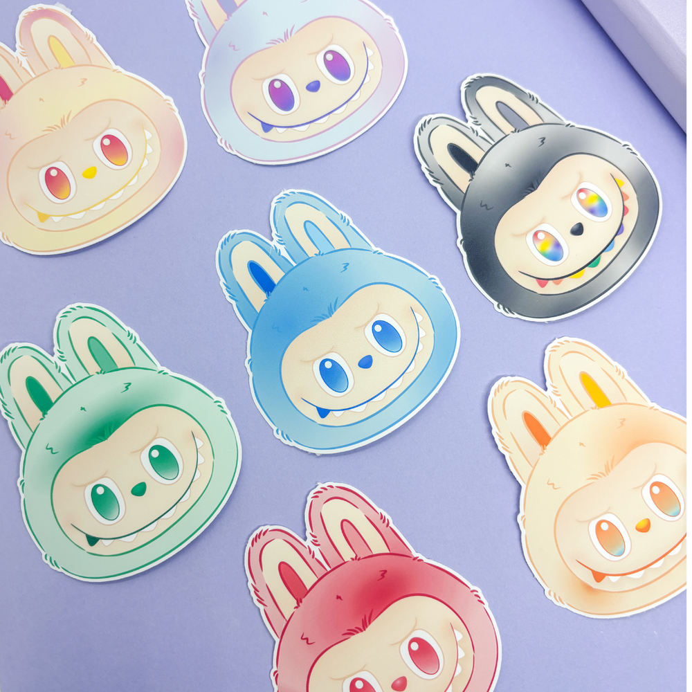 Positive Energy Monster Faces | Sticker Die Cut(s) (ONLINE ORDER ONLY)