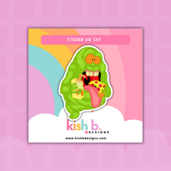 90's Slime Ghost  | Sticker Die Cut (ONLINE ORDER ONLY)