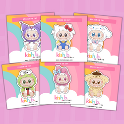 Hello Monsters| Sticker Die Cut (ONLINE ORDER ONLY)