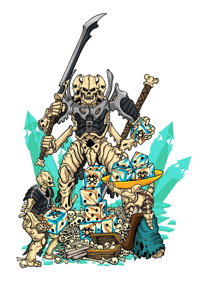 Premium Vinyl Stickers - Skeleton Phalanx (ONLINE ORDER ONLY)