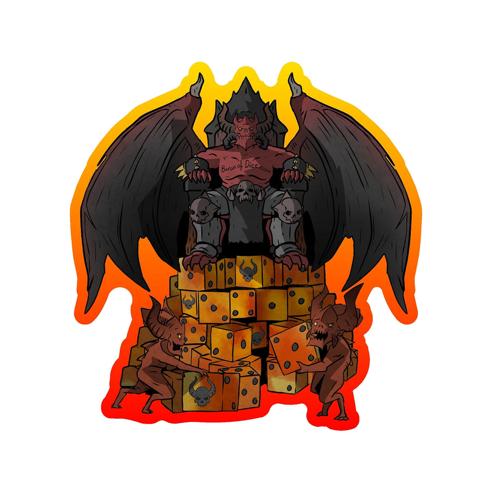 Premium Vinyl Stickers - Dice For The Dice Throne (ONLINE ORDER ONLY)