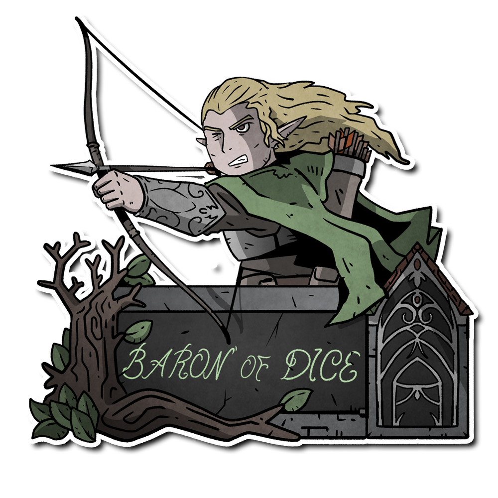 Premium Vinyl Stickers - Elves