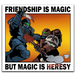 Premium Vinyl Stickers - Friendship