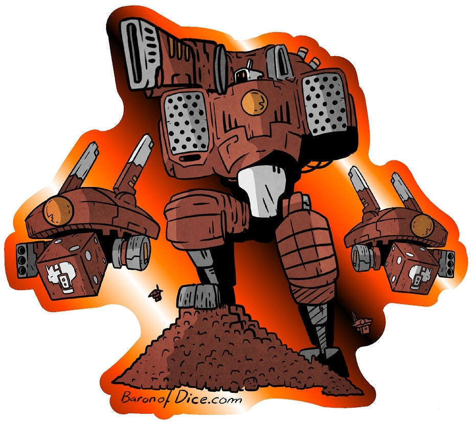 Premium Vinyl Stickers - Good Robots (ONLINE ORDER ONLY)