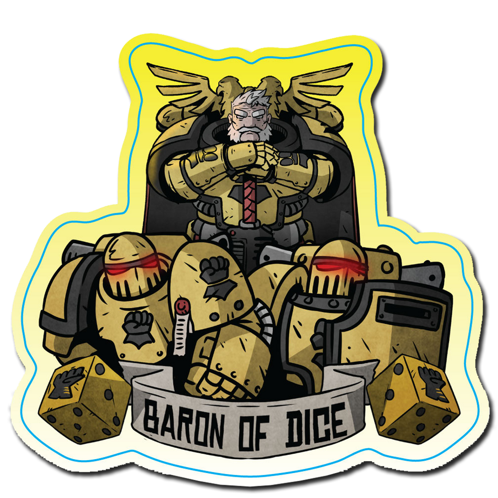 Premium Vinyl Stickers - Hold The Line! (ONLINE ORDER ONLY)