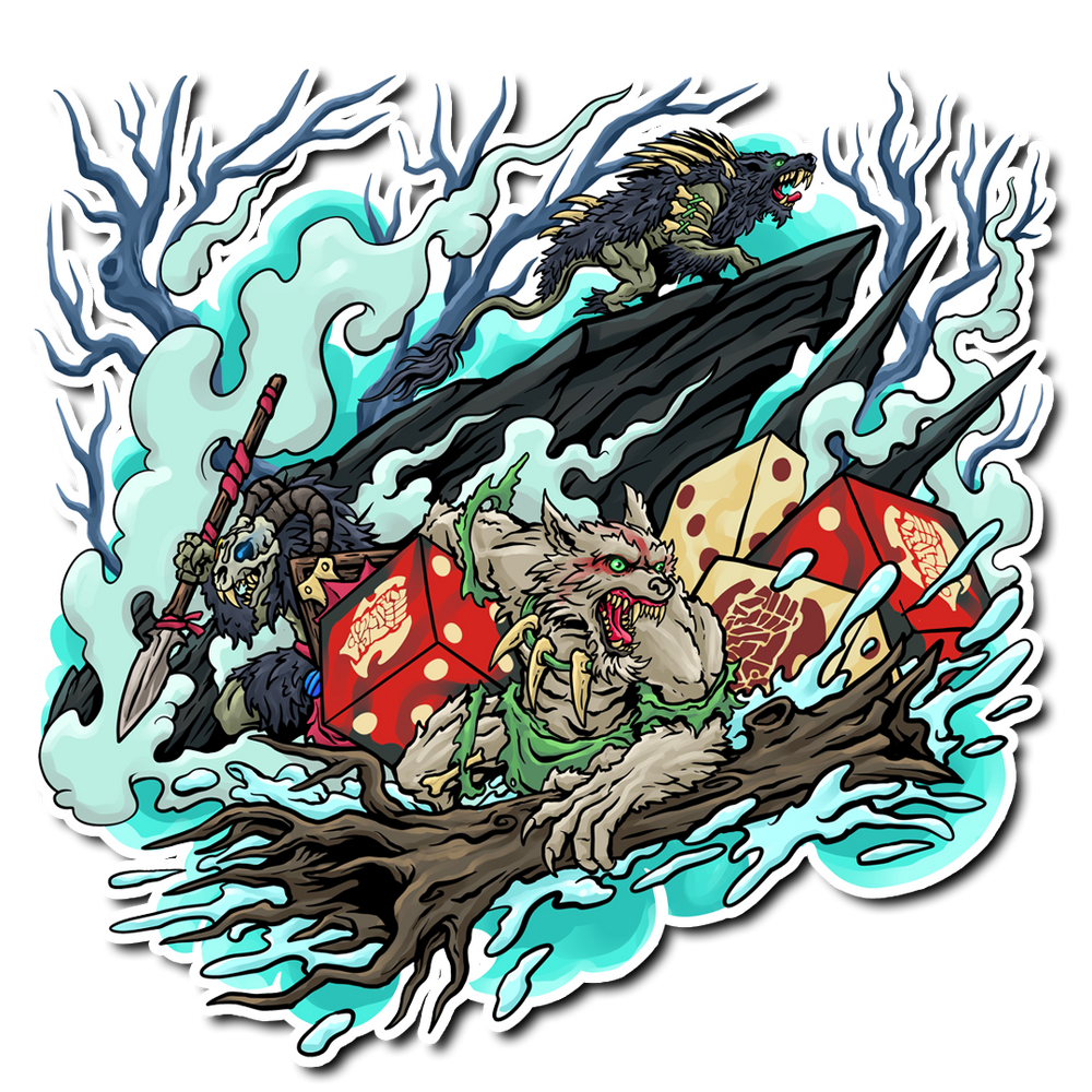 Premium Vinyl Stickers - Khador | Old Umbrey (ONLINE ORDER ONLY)