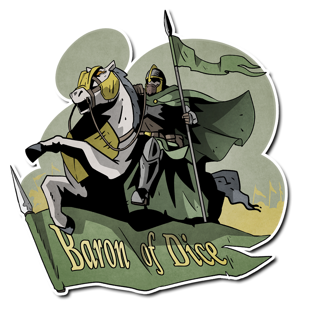 Premium Vinyl Stickers - Riders Of The Steppe (ONLINE ORDER ONLY)