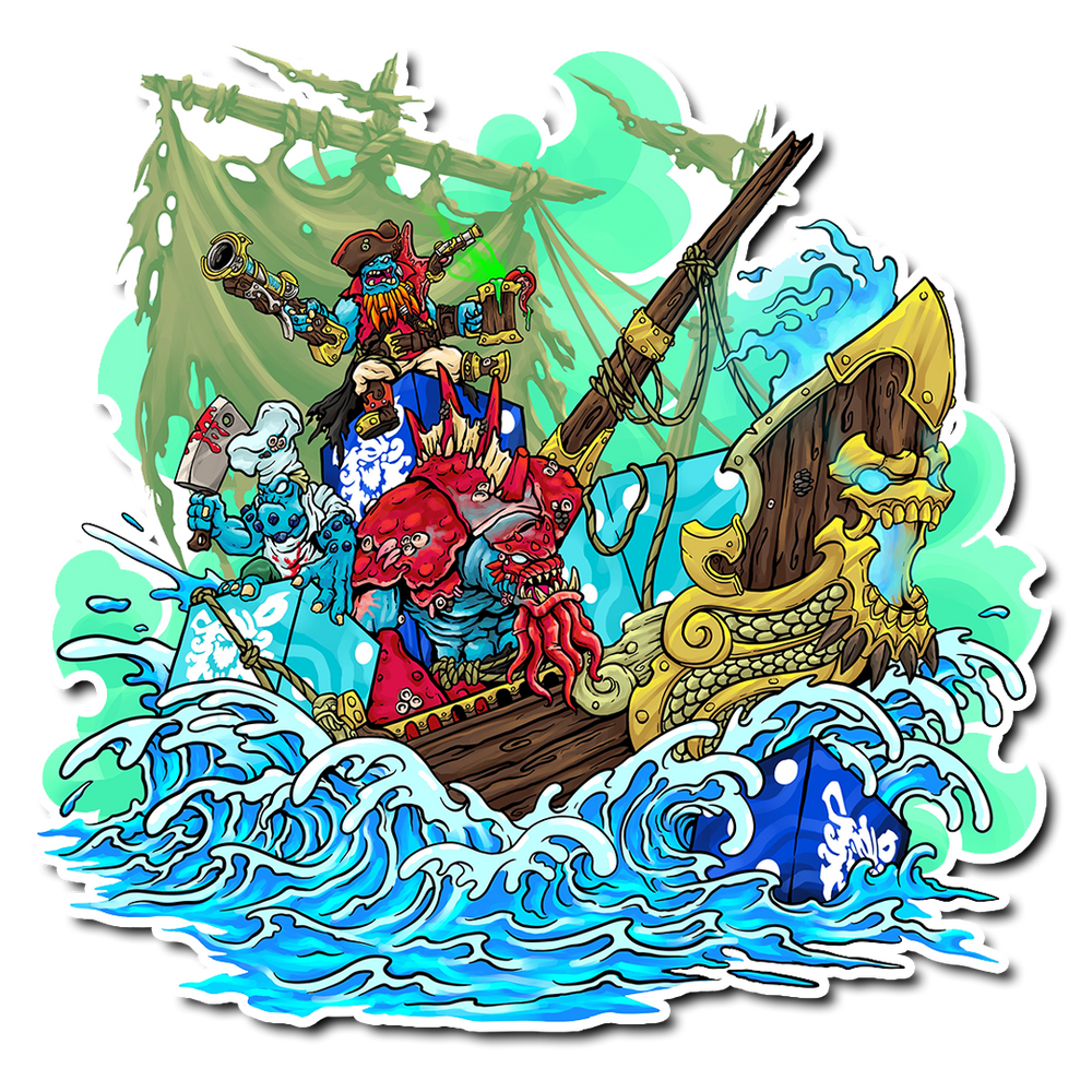 Premium Vinyl Stickers - Southern Kriels (ONLINE ORDER ONLY)