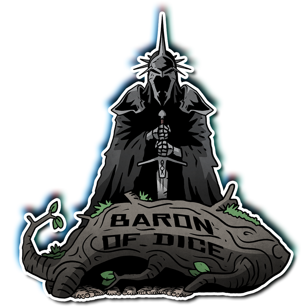 Premium Vinyl Stickers - Spectral Knight (ONLINE ORDER ONLY)