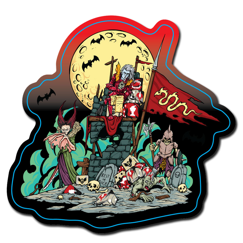 Premium Vinyl Stickers - Vampires (ONLINE ORDER ONLY)