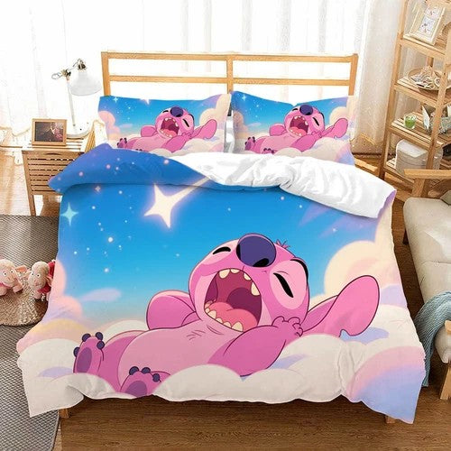 Stitch Duvet Cover Kids Gift Bedding Sets Without Filler (ONLINE ORDER ONLY)