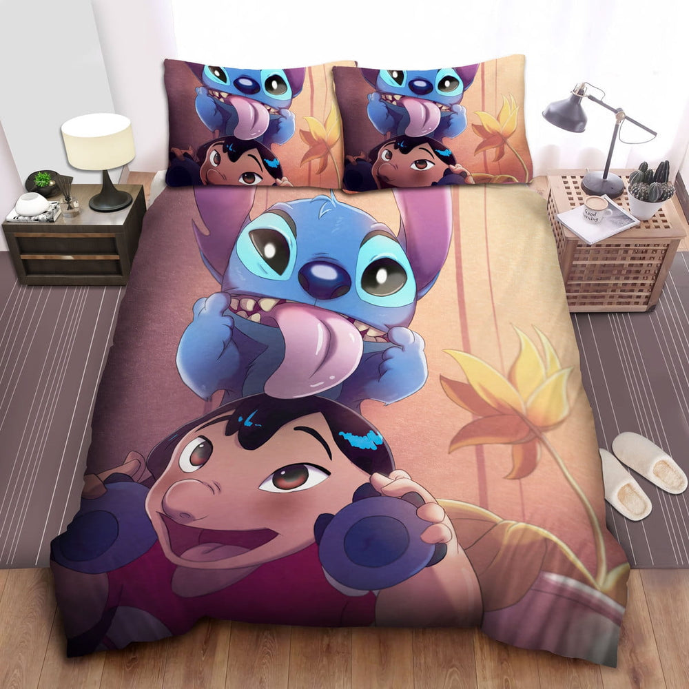 Stitch Pattern Duvet Cover Kids Room Bedding Sets (ONLINE ORDER ONLY)