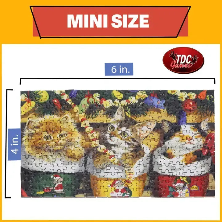 Stocking Stuffers 234 Piece "World's Smallest" Jigsaw Puzzle TDC (ONLINE ORDER ONLY)