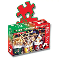 Stocking Stuffers 234 Piece "World's Smallest" Jigsaw Puzzle TDC (ONLINE ORDER ONLY)