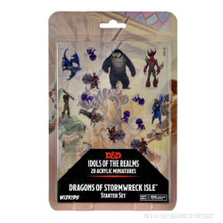 D&D: Idols of the Realms - Dragons of Stormwreck Isle - 2D Acrylic Miniatures (ONLINE ORDER ONLY)