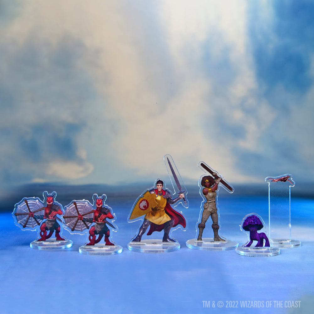 D&D: Idols of the Realms - Dragons of Stormwreck Isle - 2D Acrylic Miniatures (ONLINE ORDER ONLY)