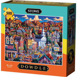 Stowe Vermont 500 Piece Jigsaw Puzzle Dowdle (ONLINE ORDER ONLY)