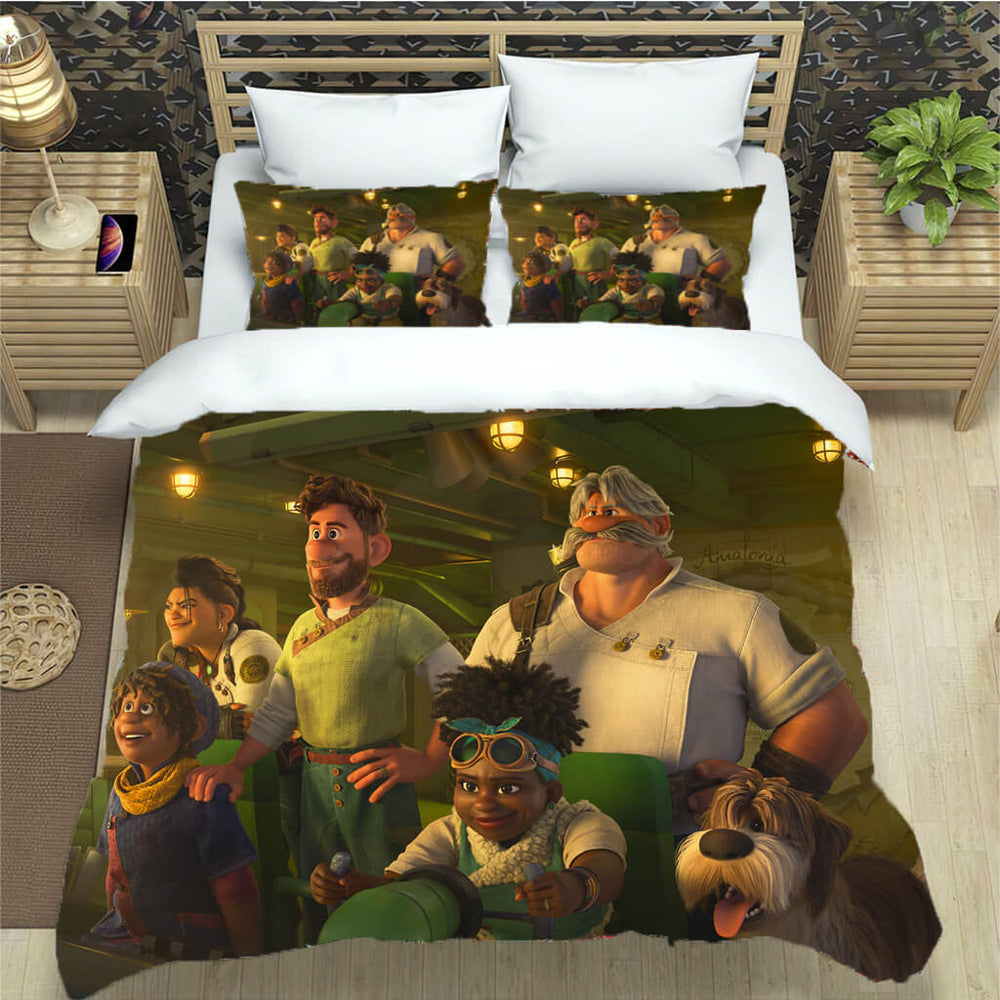 Strange World Bedding Set Pattern Quilt Cover Without Filler (Online Order Only)