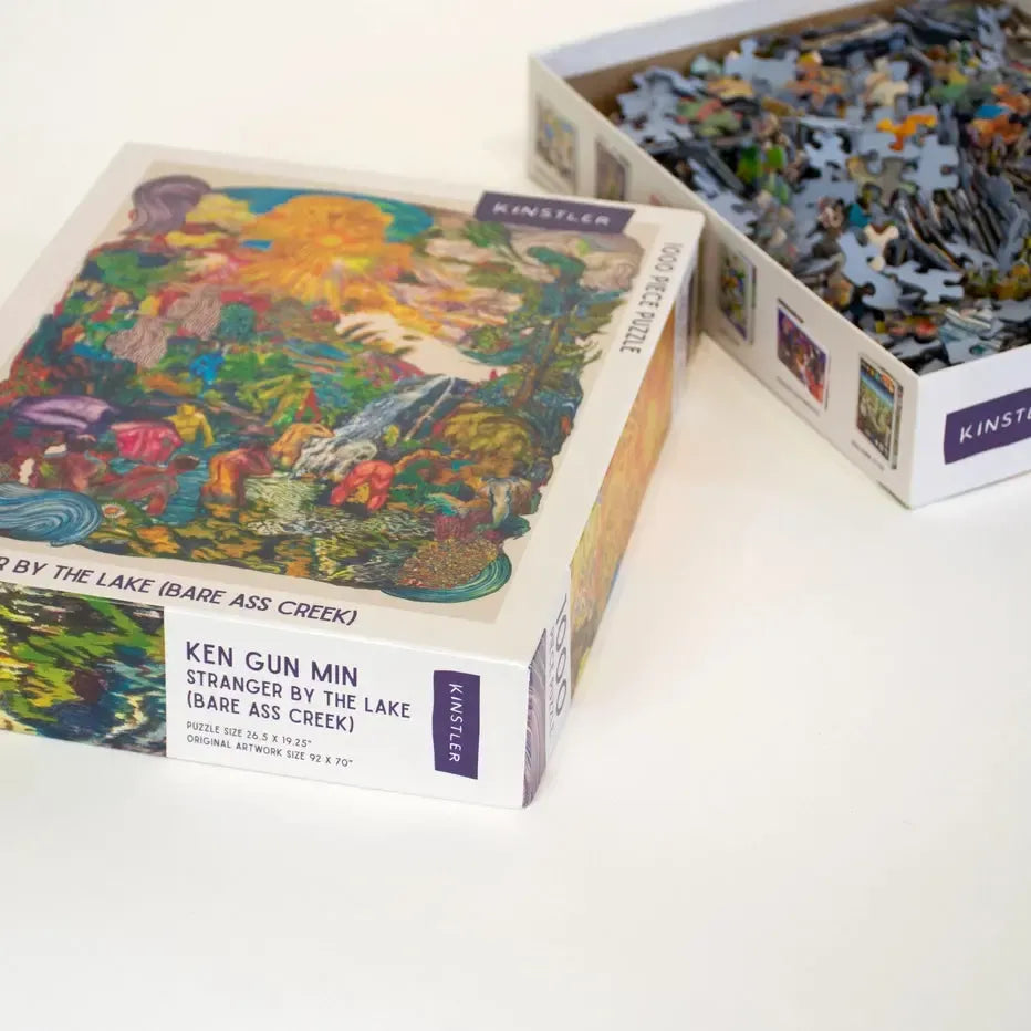 Stranger By the Lake (Bare Ass Creek) 1000 Piece Jigsaw Puzzle Kinstler (ONLINE ORDER ONLY)
