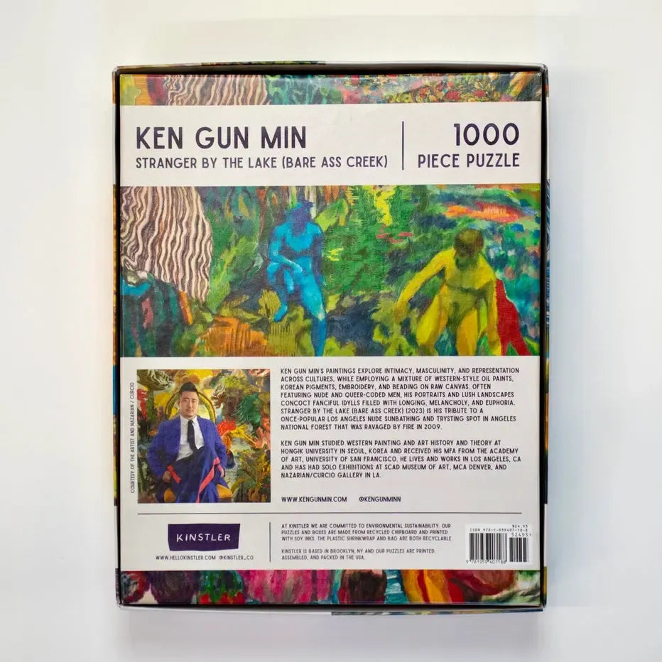 Stranger By the Lake (Bare Ass Creek) 1000 Piece Jigsaw Puzzle Kinstler (ONLINE ORDER ONLY)