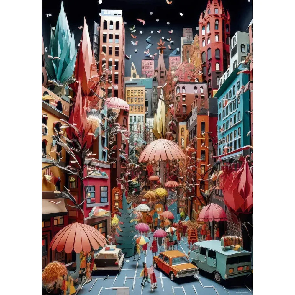 Street Canyon Paper-Like 1000 Piece Jigsaw Puzzle Heye (ONLINE ORDER ONLY)