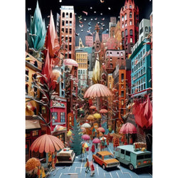 Street Canyon Paper-Like 1000 Piece Jigsaw Puzzle Heye (ONLINE ORDER ONLY)