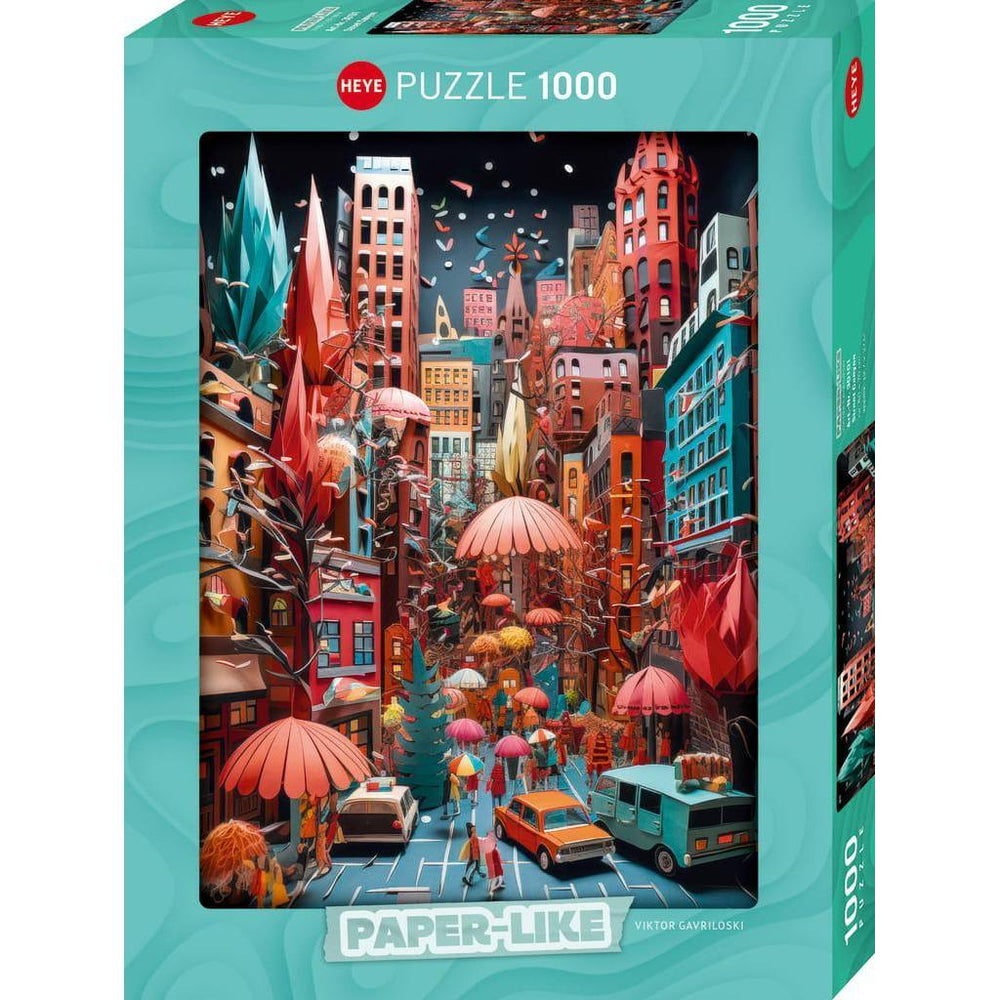 Street Canyon Paper-Like 1000 Piece Jigsaw Puzzle Heye (ONLINE ORDER ONLY)