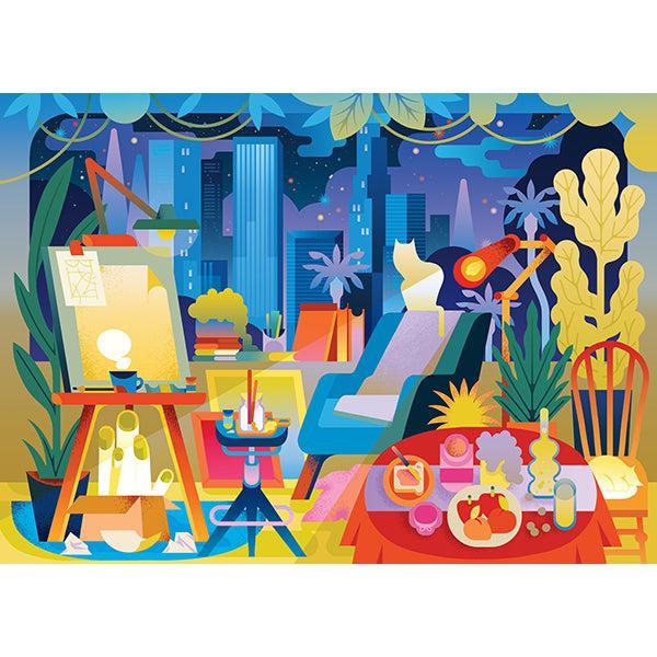 Studio Apartment 1000 Piece Jigsaw Puzzle Holiyay (ONLINE ORDER ONLY)