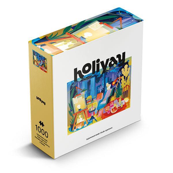 Studio Apartment 1000 Piece Jigsaw Puzzle Holiyay (ONLINE ORDER ONLY)
