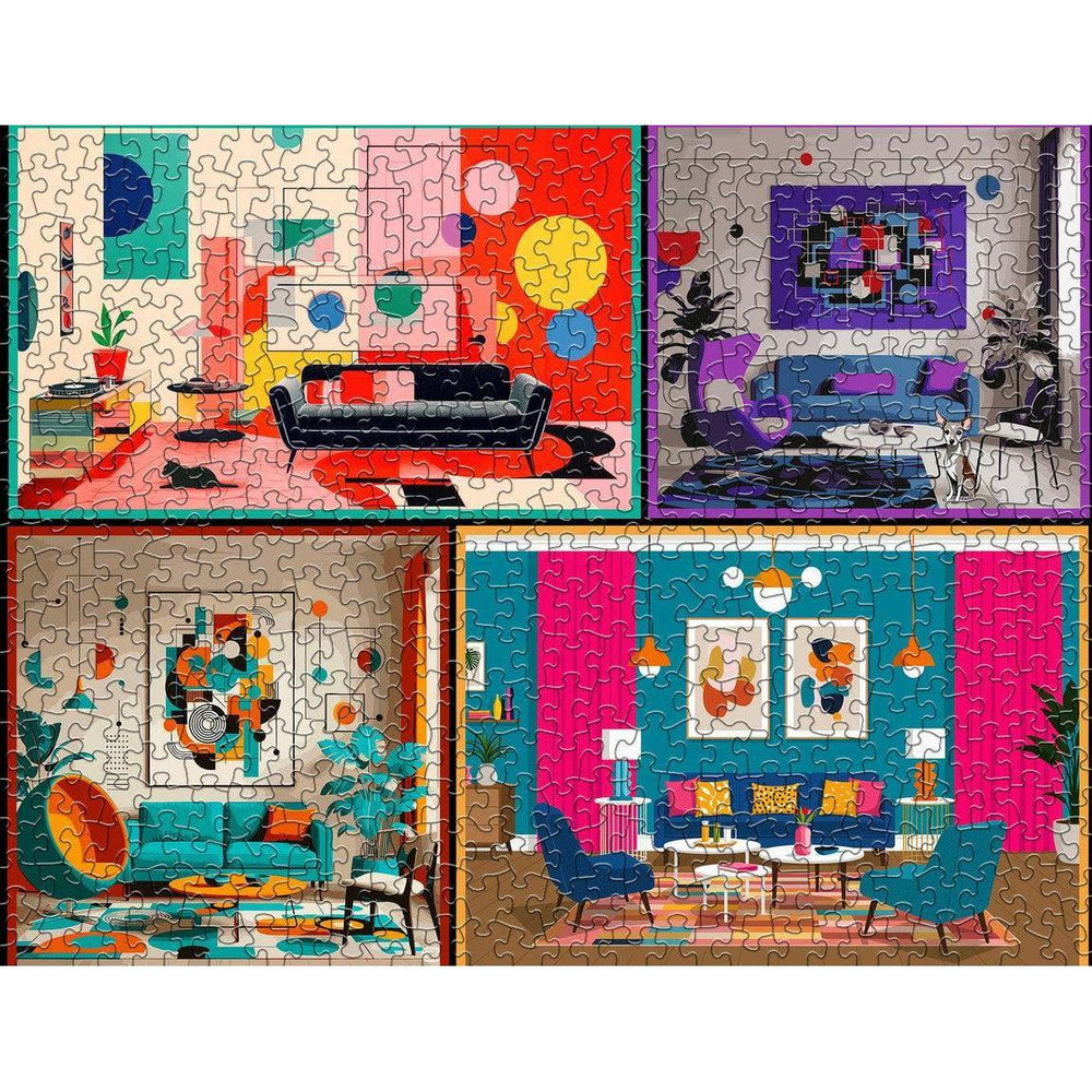 Stylish Spaces 500 Piece Jigsaw Puzzle Springbok (ONLINE ORDER ONLY)