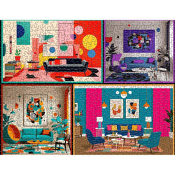 Stylish Spaces 500 Piece Jigsaw Puzzle Springbok (ONLINE ORDER ONLY)