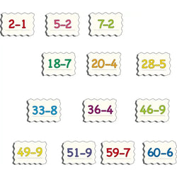 Subtraction Math 58 Piece Tray Jigsaw Puzzle Larsen (ONLINE ORDER ONLY)