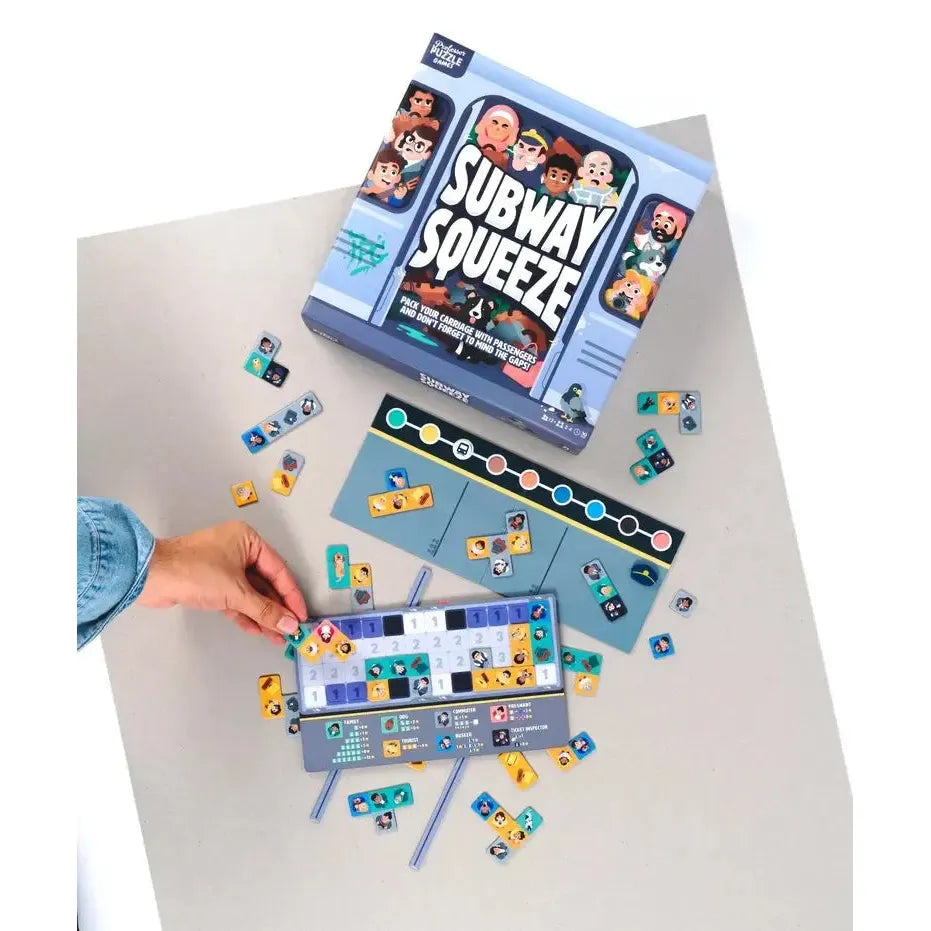 Subway Squeeze - Strategic Board Game - Professor Puzzle (ONLINE ORDER ONLY)