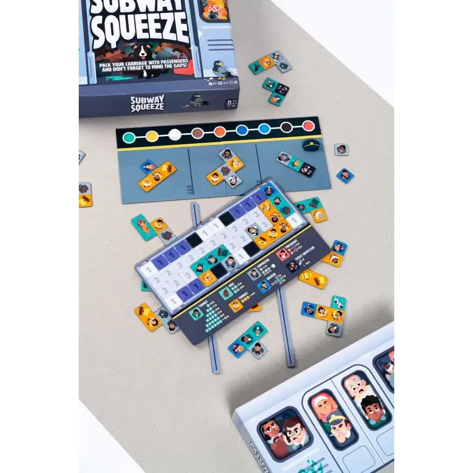 Subway Squeeze - Strategic Board Game - Professor Puzzle (ONLINE ORDER ONLY)