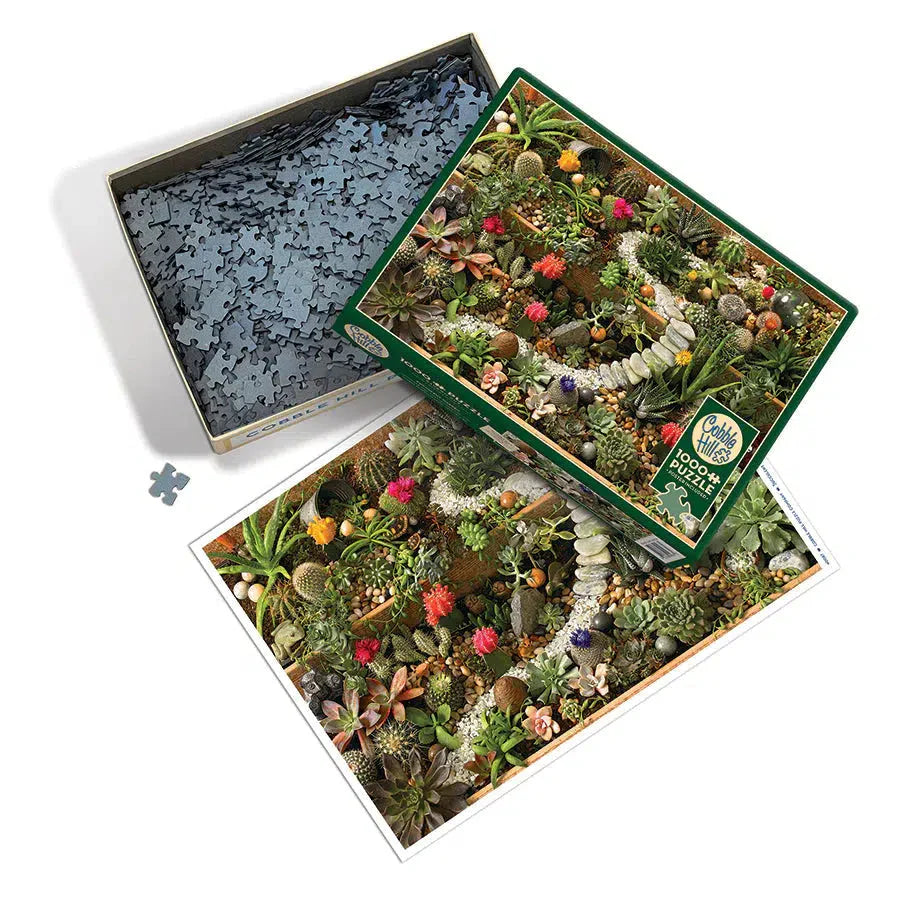 Succulent Garden 1000 Piece Jigsaw Puzzle Cobble Hill (ONLINE ORDER ONLY)