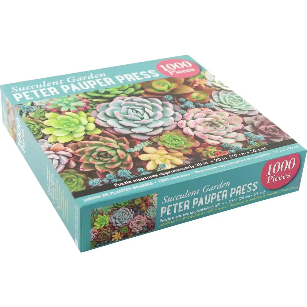 Succulent Garden 1000 Piece Jigsaw Puzzle Peter Pauper (ONLINE ORDER ONLY)
