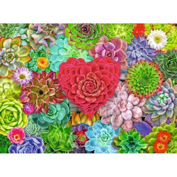 Succulent Love 500 Piece Jigsaw Puzzle Ravensburger (ONLINE ORDER ONLY)