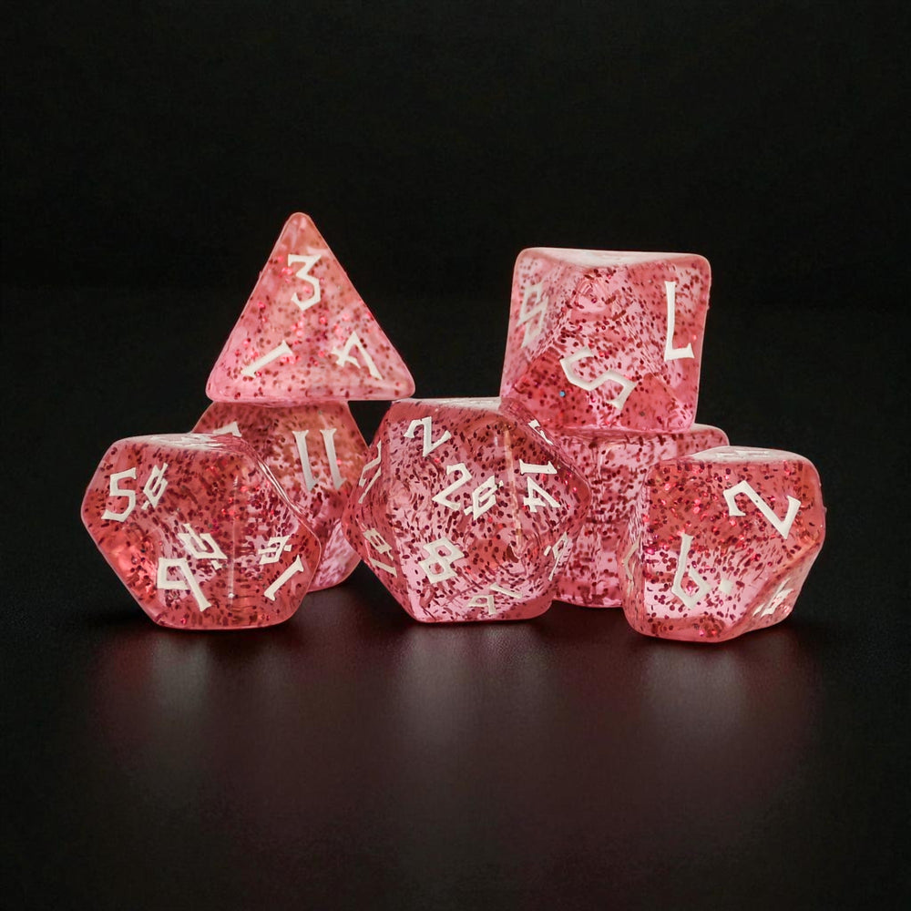 Pre-Order || Sugarplum Acrylic Dice Set
