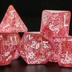Pre-Order || Sugarplum Acrylic Dice Set