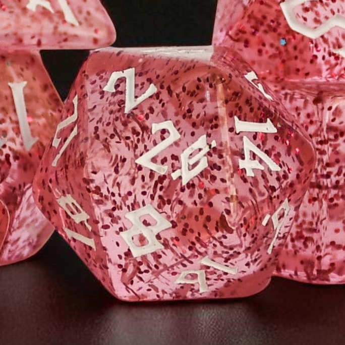Pre-Order || Sugarplum Acrylic Dice Set