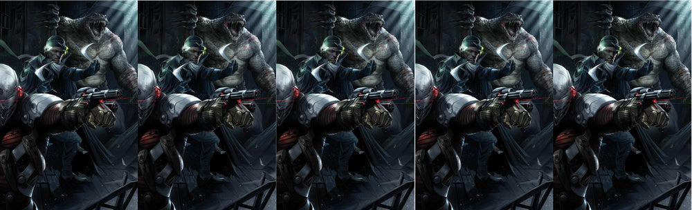 SUICIDE SQUAD #50 B DC Francesco Mattina Connecting Variant (01/16/2019) (ONLINE ORDER ONLY)