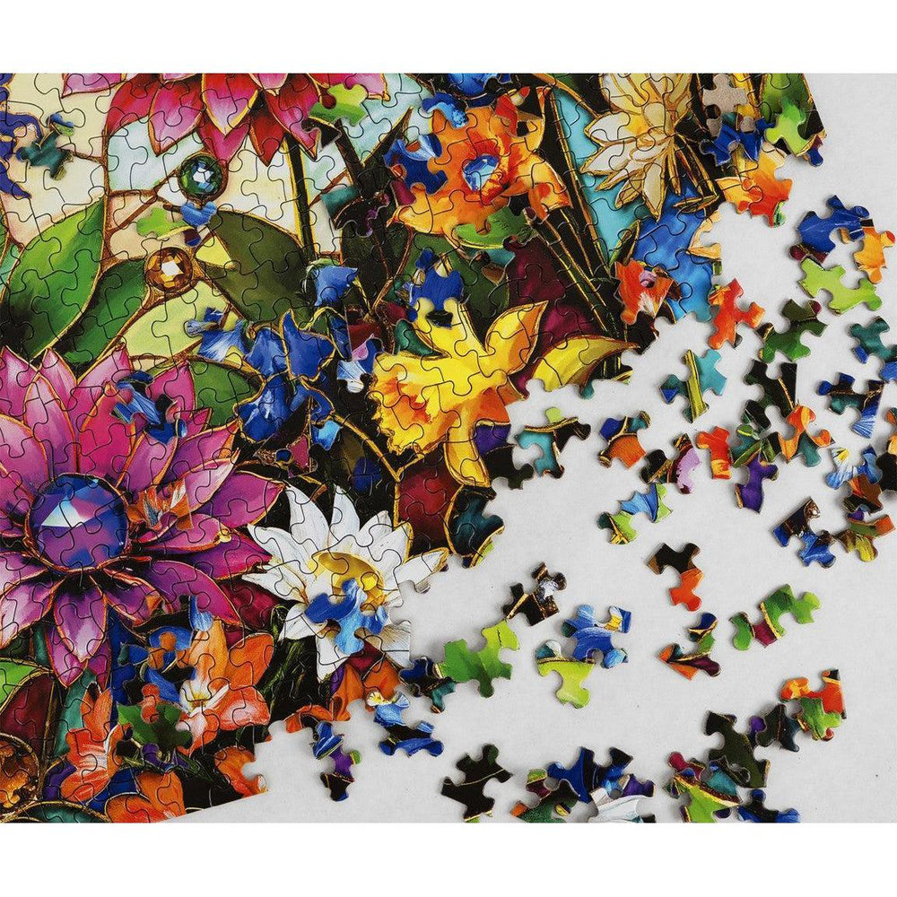 Summer Flower Garden 1000 Piece Jigsaw Puzzle Springbok (ONLINE ORDER ONLY)