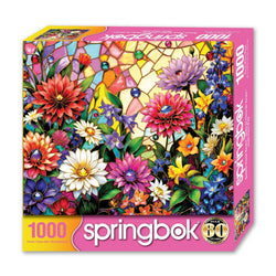 Summer Flower Garden 1000 Piece Jigsaw Puzzle Springbok (ONLINE ORDER ONLY)