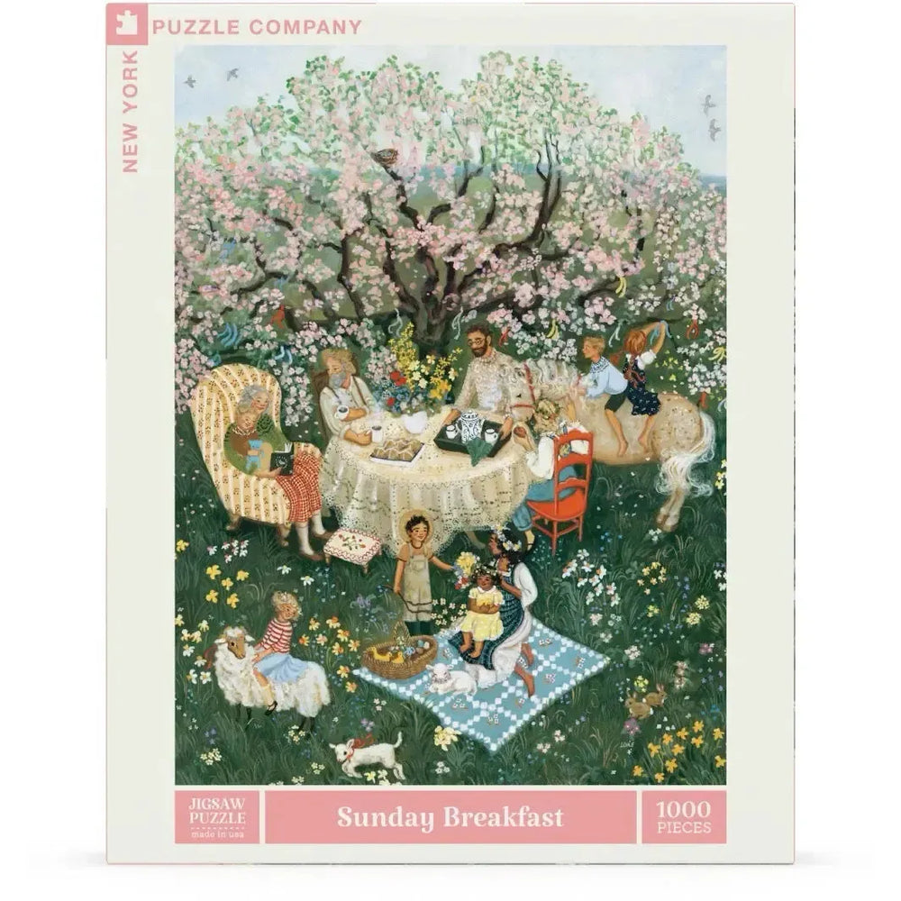 Sunday Breakfast by Loré Pemberton 1000 Piece Jigsaw Puzzle NYPC (ONLINE ORDER ONLY)