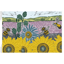Sunflower Fields by Kate Heiss 1000 Piece Jigsaw Puzzle Flame Tree (ONLINE ORDER ONLY)