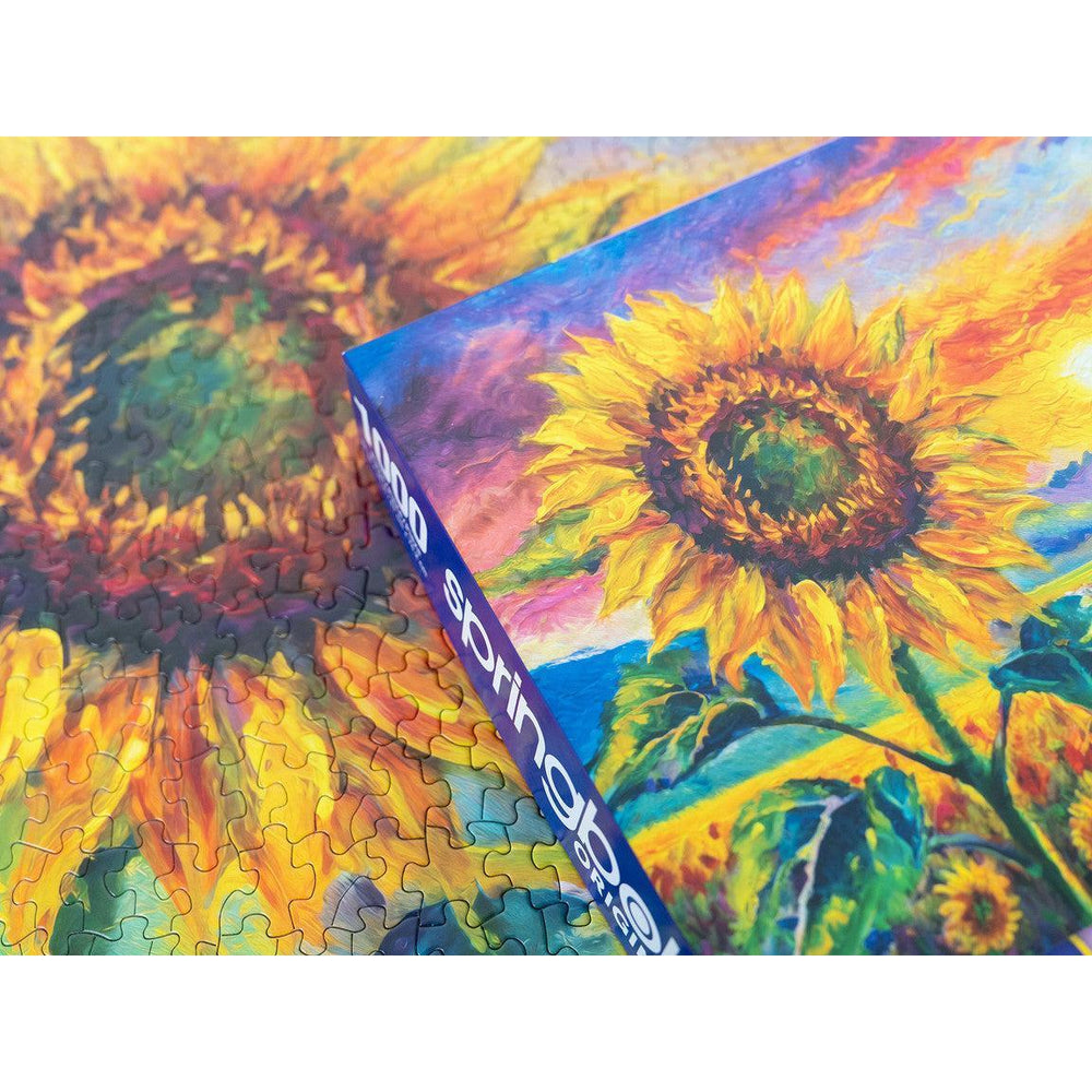 Sunflower Sunset 1000 Piece Jigsaw Puzzle Springbok (ONLINE ORDER ONLY)
